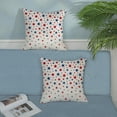 thumbnail image 4 of 4th of July Pillow Covers 18x18 Pack of 2 Independence Day Blue Red Stars Throw Pillow Cover,Memorial Day Patriotic Pillowcase Decorative Cushion Case for Home Sofa Outdoor, 4 of 6