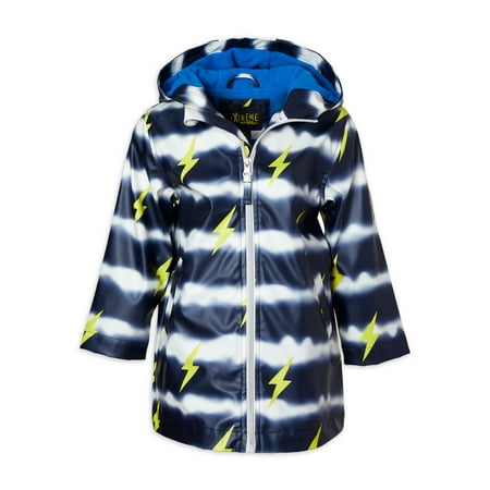 

iXtreme Toddler Boy Lightening Tie Dye Rain Jacket Sizes 2T-4T