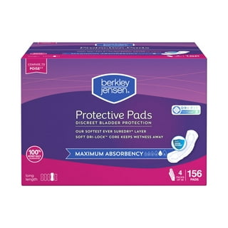 MoliCare Premium Lady Pad, 4.5 Drop Absorbency Level, 17 x 6.5,  Non-woven, Latex-free, Bag of 14