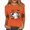 Gray-A-80706aa, variant on Trgacdwlo Halloween Shirts for Women 3/4 Sleeve Funny Pumpkin Graphic Women's Crew Neck Shirts Funny Ghost Graphic Fall Pullover Shirts S