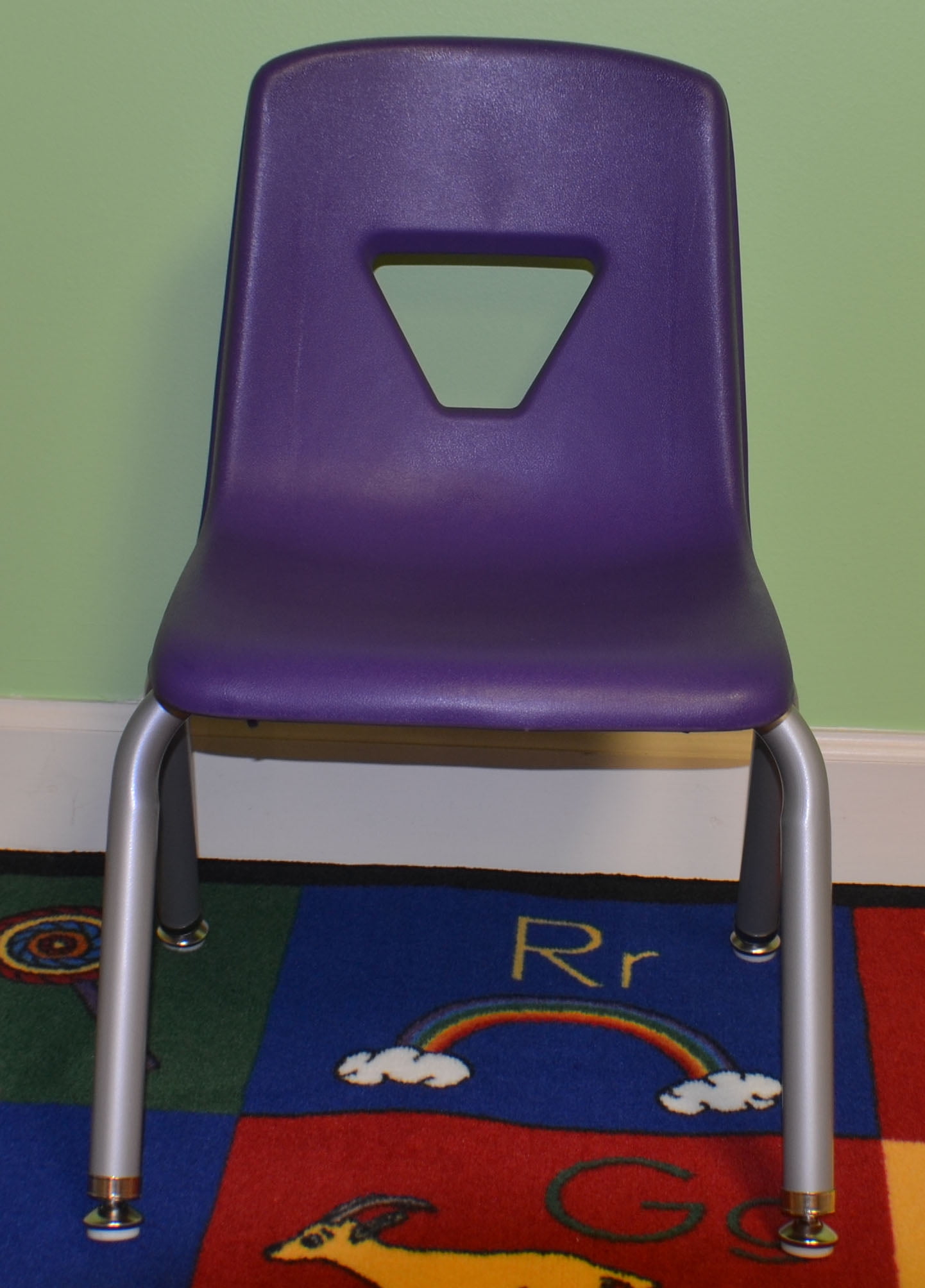 Virco Kids Desk Chair, Purple