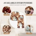 thumbnail image 5 of Goofa Dinosaur Baking Delight Printed Women’s 2 Piece Pajama Set Super,Pajamas Women's Long Sleeve Sleepwear Soft Button Down Loungewear Pjs Lounge Set Nightwear-Large, 5 of 9