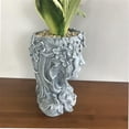 thumbnail image 4 of MesaSe Retro  Statue Succulent Flowerpot Potted Planting Container Sturdy Resin Crafts for Hotel Office Courtyard, 4 of 7