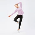 thumbnail image 6 of WBQ Women's UPF 50+ Sun Protection Long Sleeve Shirts Athletic Top Hiking Runing Fishing Lightweight T-Shirt Hem Split Yoga Swim Tee Loose Fit,S-XXL, 6 of 9