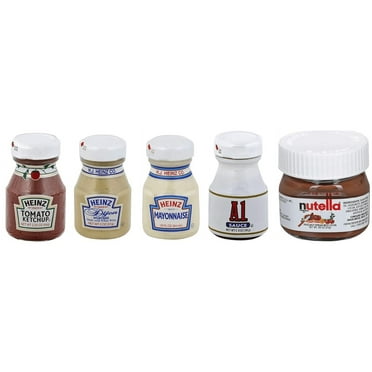 Kosher Travel Condiment Room Service Bundle of 3 Miniature Jars: Heinz ...