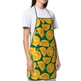thumbnail image 4 of Pofeuu Orange Lemon Print Aprons with Pockets, Cute Aprons for Kitchen, Cooking, Server, Barber, Chef Apron, 4 of 7
