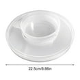 thumbnail image 5 of Shoreew Mixer Bowl Covers for KitchenAid 4.5-5 Qt Stand Mixer Anti-Splash Baffle Transparent Lid with Extra Pouring Window Plastic Bowl Cover to Prevent Spills And Splashes, 5 of 7