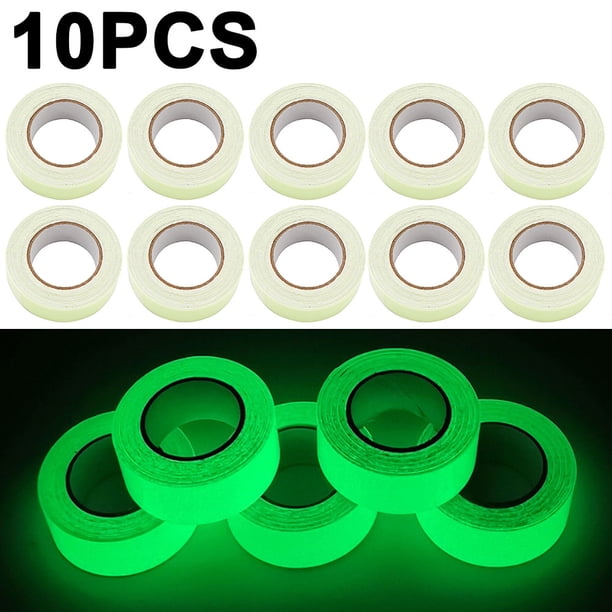 Cintas Luminosas Que Brillan en Pegatinas Seguridad Autoadhesivas Nocturnas () Verde