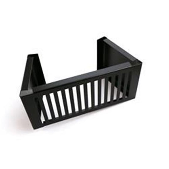 4 x 8.5 in. Rectangle Vent Block, Black