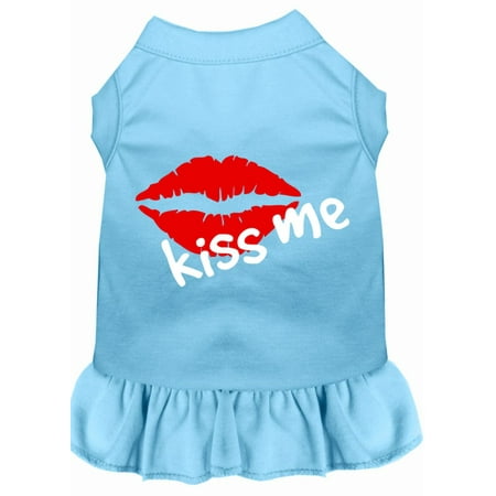 

Dog Dress Screen Printed Kiss Me