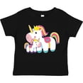 thumbnail image 3 of Inktastic Unicorn Lover Mom Daughter Grandma Grandchild Girls Toddler T-Shirt, 3 of 5