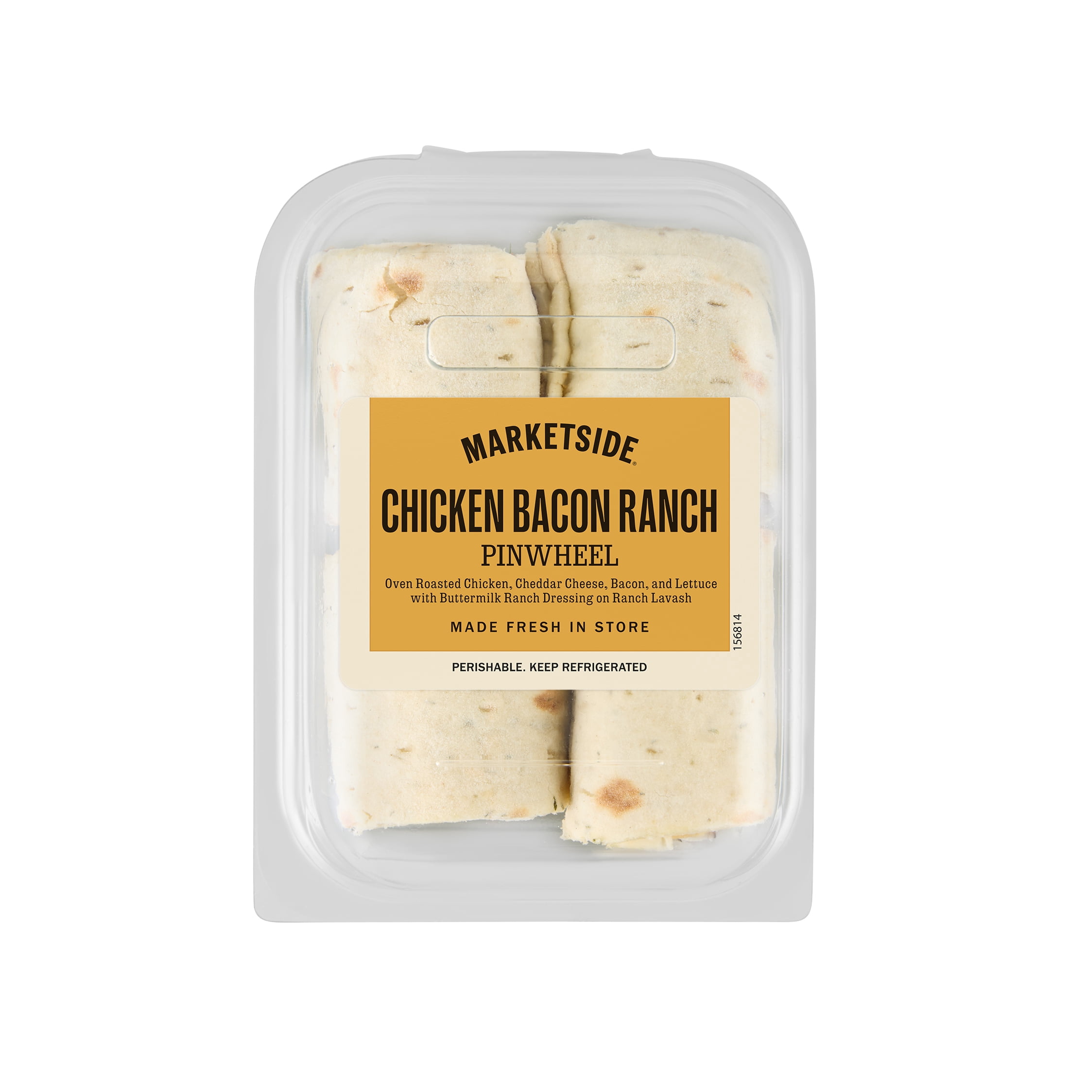Marketside Chicken Bacon Ranch Pinwheel, 4 Count