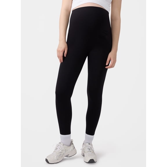 Ingrid & Isabel For Every Belly Women's Maternity Fleece Lined Leggings, Sizes S-XXL