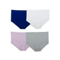 thumbnail image 3 of Women's Breathable Cotton-Mesh Brief Panties - 4 pack, 3 of 7