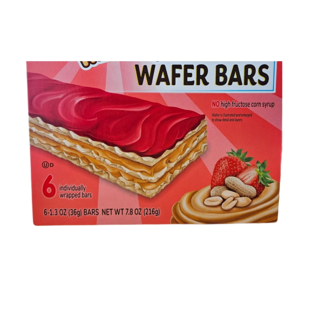 Skippy Peanut Butter & Strawberry Jelly Wafer Bars 7.8 Oz Box (3 pack)