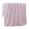 thumbnail image 2 of Oggfader Bath Towels on clearance Velvet Bath Towel For Adult Daily Use At Home Absorbent Dry Hair Towel That Does Not Hair Beach Towel Strip Patterned Bath Towel Purple, 2 of 5