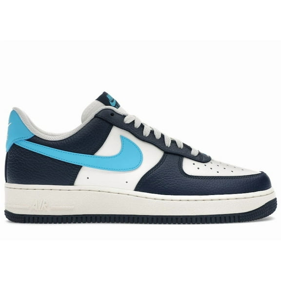 Nike Men's Air Force 1 Low '07 Armory Navy Baltic Blue Basketball Shoes, from StockX