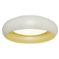 AFX  Kayce 19'' LED Flush Mount White