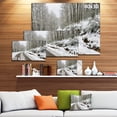 thumbnail image 3 of Snow Storm at Piornedo Spain - Large Landscape Canvas Art, 3 of 4