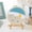 B, variant on Mushroom needle felt painting set Beginner felt painting set with decorative frame Suitable for home decoration Christmas gift