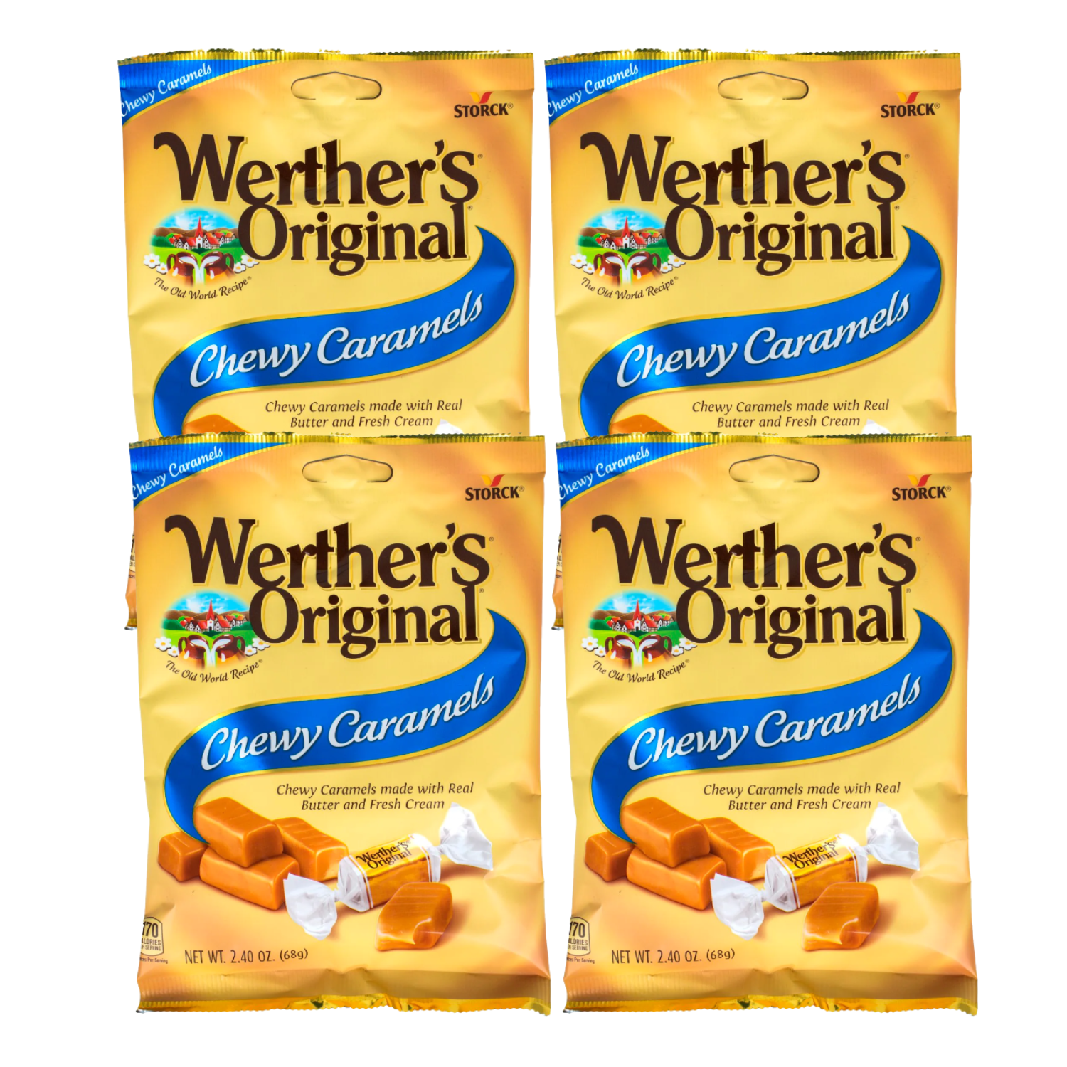 Werther's Original Chewy Caramels Made with Real Caramel & Fresh Cream