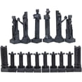 thumbnail image 3 of Ebros Frank Lloyd Wright Midway Gardens White and Black Sprites Chess Pieces Set, 3 of 6