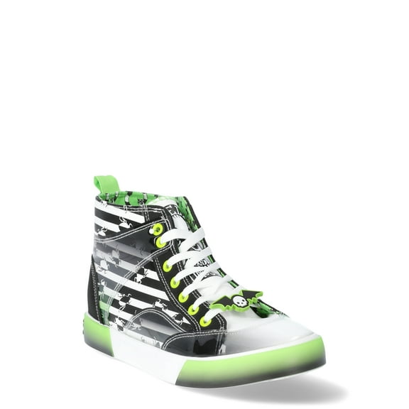 Beetlejuice Women's High Top Sneakers, Sizes 6-11