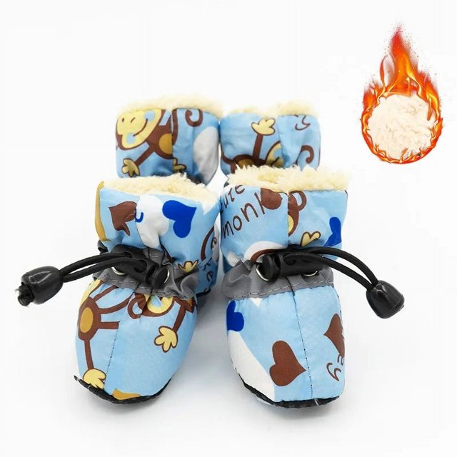 Pet Dog shoes Waterproof chihuahua Anti-slip boots zapatos para perro puppy cat socks botas sapato para cachorro chaussure chien ShopWise Round