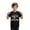 Black, variant on Little Boys Clothes Summer Short Sleeve Top Ice Theme Printed Sports Graphic Pullover Shirts Size 6-7T
