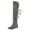 Grey, variant on Boots for Women,Stylish Elevated Over The Knee Flat Heel Boots For Winter Warm Frosted Weather Comfortable Casual And Dress Wear,Knee High Boots Women,Black7