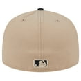 thumbnail image 4 of Men's New Era Khaki Pittsburgh Pirates 59FIFTY Fitted Hat, 4 of 6