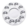thumbnail image 1 of jifeng Professional Round Aluminium Paint Platte Tray Acrylic, Oil, , Make Up ,, 1 of 8
