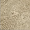 thumbnail image 2 of Jaipur Art And Craft Indian 100x100 CM (3.33 x 3.33 Square feet)(39 x 39.00 Inch)Multicolor Round Jute AreaRug Carpet throw, 2 of 3