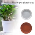 thumbnail image 3 of Xinyolin 10Pcs 10Sizes Plastic Round Shape Home Garden Flower Pot Planter Tray Saucers, 3 of 8