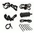 thumbnail image 3 of Aketek Upgrade Combo, 5 Pin Bow Sight with Level and Light, Arrow Rest, Stabilizer, Sling, Peep, 3 of 4