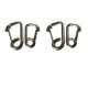thumbnail image 1 of Gancho de resorte de acero inoxidable de 4 piezas Clips de seguridad para navegación y senderismo para marinos Soledad Gancho de resorte Broche de gancho Clip de barco, 1 of 8