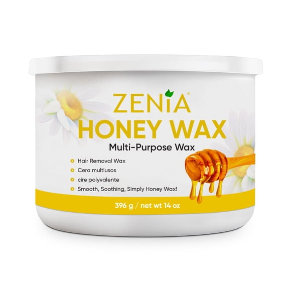 Cera depilatoria suave con miel Zenia 396 g