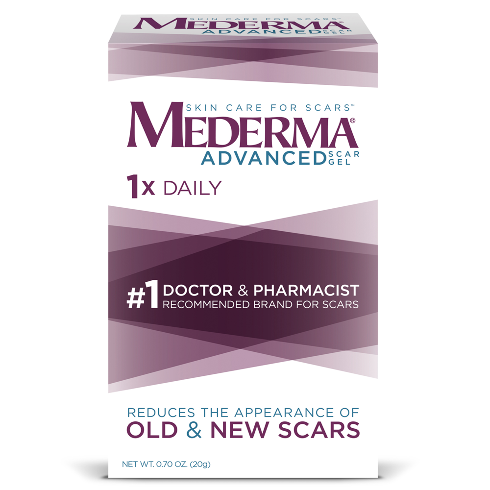 Mederma Advanced Scar Gel Scar Treatment, 0.70 oz - Walmart.com - Walmart.com