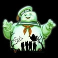 thumbnail image 2 of Men's Ghostbusters Halloween Stay Puft Marshmallow Man  Graphic Tee Black 4X Large, 2 of 5