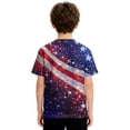 thumbnail image 4 of Boy's Short Sleeve Elevated Graphic T-Shirt, Sizes 4-18 with Patriotic Printed Designs, 4 of 5