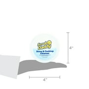 Scrub Daddy Stovetop & Cooktop Cleanser with Scrub Mommy Non-Scratch Cleaning Sponge