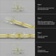 thumbnail image 5 of Conector COB de 8 mm Conector de Esquina/en Forma de L de 40 Piezas, Conectores Sin Espacios de 10 Piezas para Tiras de Luces LED COB, NO para Luces de Cinta de 10 mm, 5 of 8