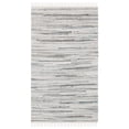 thumbnail image 4 of Safavieh Rag Rug Collection RAR121A Handmade Boho Stripe Cotton Area Rug, 3 x 5, Grey, 4 of 4