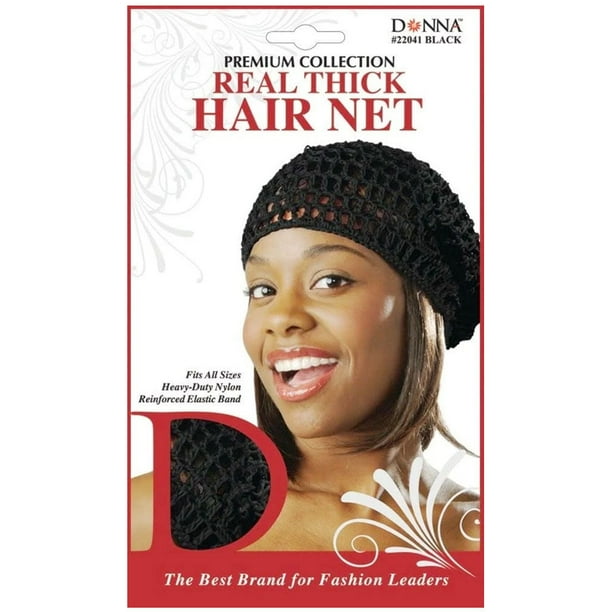 Donna Thick Hair Net Black Donna Thick Hair Net Black