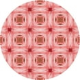 thumbnail image 1 of Ahgly Company Machine Washable Indoor Square Transitional Pastel Pink Area Rugs, 3' Square, 1 of 7