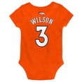 thumbnail image 3 of Infant Russell Wilson Orange Denver Broncos Mainliner Player Name & Number Bodysuit, 3 of 3