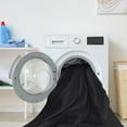 thumbnail image 3 of Beverly Rug Non-Slip Machine Washable 6 Round Black Indoor Area Rugs, 3 of 8