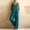 Peacock Blue, variant on Morttic Women's Summer Casual 2 Piece Set – Asymmetric Decorative Button Crop Top & High Waist Wide Leg Pants with Pocket Dark Blue,XXXL