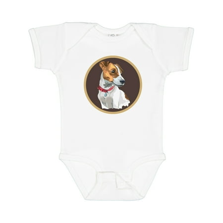 

Inktastic Jack Russell Terrier Dog Art Gift Baby Boy or Baby Girl Bodysuit