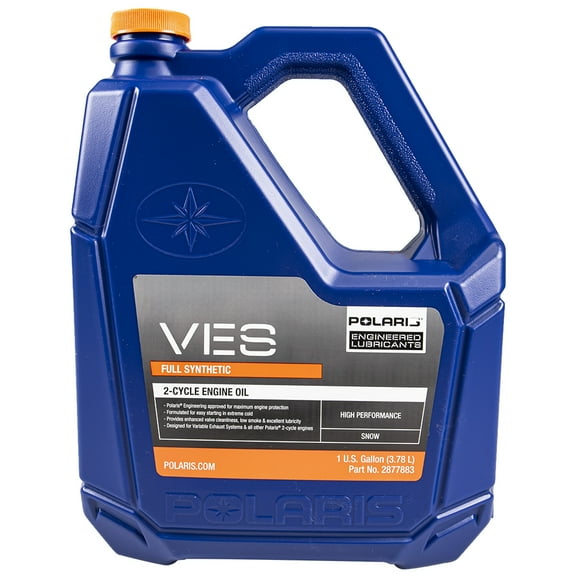Polaris 2877883 VES II Gold Full Synthetic 2-Stroke Engine Oil 1 Gallon Jug OEM